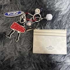 COACH ミニウォレット HYSTERIC GLAMOUR カラビナのサムネイル