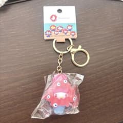 万博コラボ　サンリオ　ミャクミャク　立体マスコットクリアカラーキーホルダー サンリオ ミャクミャク 立体マスコットクリアカラーキーホルダー