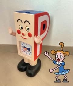 【希少】激レア！ポンキッキーズ　置き時計　Pちゃん　アラーム付き 希少】激レア！ポンキッキーズ 置き時計 Pちゃん アラーム付き - メルカリ