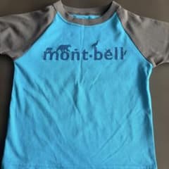 mont-bell Tシャツ 100cm 青のサムネイル