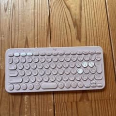 Logitech ワイヤレスキーボード 日本語配列 ピンクのサムネイル