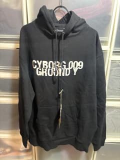 GroundY グランドワイ　009コラボ　スウェットパーカー　サイズ3 GroundY グランドワイ 009コラボ スウェットパーカー サイズ3 - メルカリ