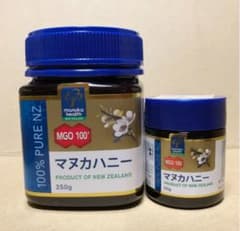 お値下げ♪ マヌカハニー MGO100+  50g＋250g2個セットのサムネイル