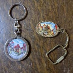 キーホルダー・2つ　ドイツ　ローテンブルクのサムネイル