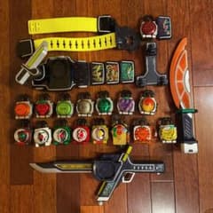 仮面ライダー鎧武ベルト ロックシード まとめ売りのサムネイル