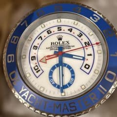 ROLEX Yacht-Master 掛時計 - メルカリ