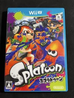 【美品】スプラトゥーン Wii U ソフトのサムネイル