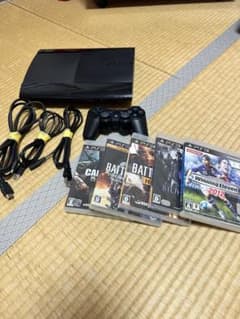 PS3本体　ソフト5本付きのサムネイル