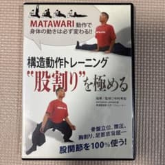構造動作トレーニング DVD 股割りのサムネイル
