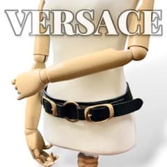 専用 VERSUS VERSACE 110/95 ブラック ベルト 7611 - メルカリ