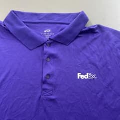 A*2様 FedEx 紫色 ポロシャツ 2XLのサムネイル