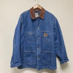 CARHARTT 90s USA製 カーハート デニム チョアコート DST L - メルカリ