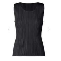 PLEATS PLEASE プリーツプリーズ★トップス　タンクトップ　黒　美品のサムネイル