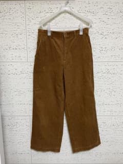 brun さん専用　コーデュロイ　ワイドパンツのサムネイル