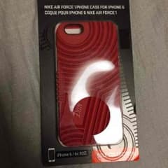 ナイキ NIKE エアフォースワン iPhoneケース6.6s 赤のサムネイル