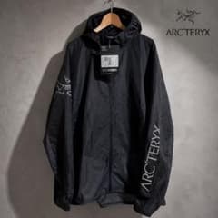 ARC'TERYX ノーバン ウィンドシェル フーディ XL 新品 入手困難 黒