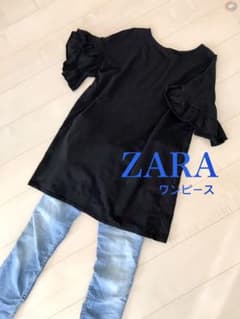 ZARA 黒　ワンピースのサムネイル