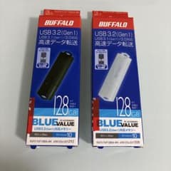バッファロー　RUF3-YUF128GA-BK　USBフラッシュ128ＧＢ　2個のサムネイル