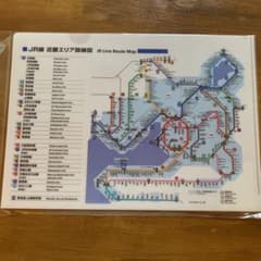 JR西日本 近畿エリア 路線図 クリアファイル - メルカリ