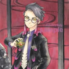 手描きイラスト・カラスバ・ポケモン・同人ファンアート・大色紙・アナログ原画一点物 手描き イラスト 原画 ファンアート カラスバ ポケモンZA - メルカリ