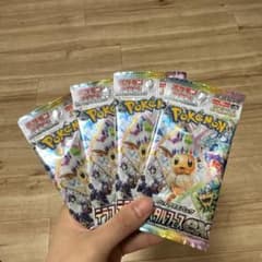ポケモンカードゲーム テラスタルフェスex 4パックセットのサムネイル