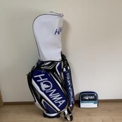 HONMA VIZARD キャディバッグ ツアーワールド アイアンカバー付き