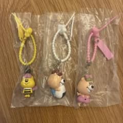 クマタン カラフルマルチチャーム ガチャ 3種セットのサムネイル