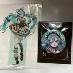 初音ミク ニコニコ超会議 2026 アニメイトカフェ アクスタ 缶バッジ