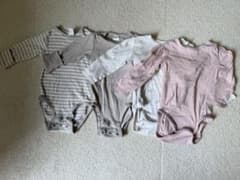 H&M ベビー ロンパース 4枚セットのサムネイル