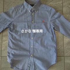 ラルフローレン  長袖シャツ ギンガムチェック キッズ L(14-16)