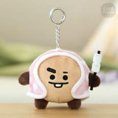 BT21 CAMPFIRE EDITION 봉제인형 KEYRING 슈키