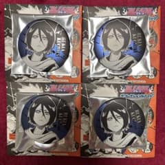 BLEACH ブリーチ 朽木ルキア ルキア デコレクション 缶バッジ まとめ売り BLEACH ブリーチ デコレクション缶バッジ 第2弾 朽木ルキア 4点セット