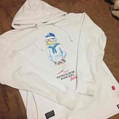 duck dude 白 パーカーのサムネイル