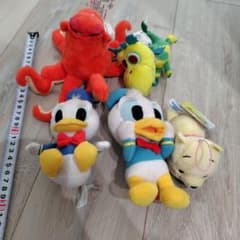 ディズニーキャラクターぬいぐるみセットのサムネイル