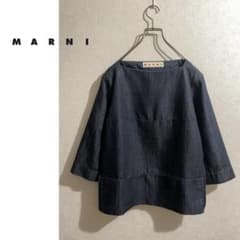 イタリア製 MARNI デニム チュニック ブラウス / マルニ トップス 