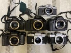 フィルムカメラ7台まとめ売り フィルム一眼レフカメラ 7台セット まとめ売り - メルカリ