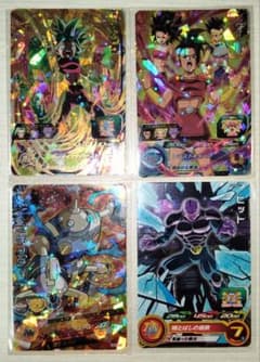 ドラゴンボールヒーローズ カード 4枚セットのサムネイル