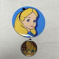 ピンズ・ピンバッジ・缶バッジ Alice* ディズニー 不思議の国のアリスアリス 缶バッジ ピンバッジ セット