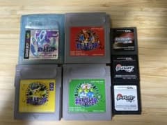 Nintendo ゲームボーイ　DS カセット　ポケモン　セット　7点のサムネイル
