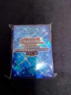 新品未開封品  遊戯王 WCS2022 青 スリーブ 100枚のサムネイル