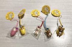 激レア 新品タグ付き リラックマ コリラックマ ねつけマスコット 5種類セット 激レア 新品タグ付き リラックマ コリラックマ ねつけマスコット 5種類