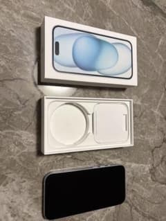 Apple iPhone 15 ブルー 128GB （カメラ不良有り）のサムネイル
