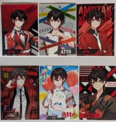 AMPTAKxCOLORS あっと君 ブロマイド 6枚セット　2L判のサムネイル