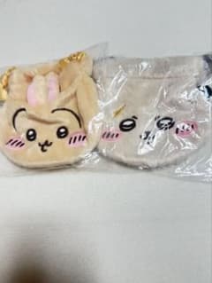 Chiikawa Gachapon Face Drawstring Bag - Rabbit and Otter