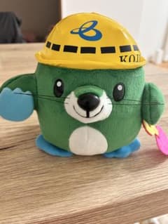 【公式】阪神高速KOJIくん♪ ヘルメット ぬいぐるみ マスコットのサムネイル