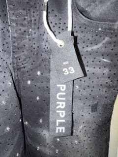 PURPLE BRAND パープルブランド デニムジーンズエアロフスキ33インチ 