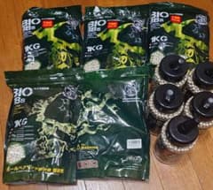 べ*た様 S&T バイオBB弾 0.20g まとめ売り 1kg×5袋＋2000発のサムネイル