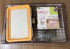 新品・未使用  Richell ペットケージ お掃除らくらく サークル  ゲージのサムネイル