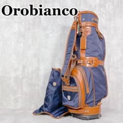 R205 オロビアンコOrobianco キャディバッグ ゴルフ ネイビー - メルカリ