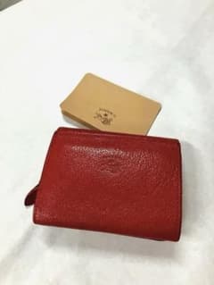 イルビゾンテ レザー 三つ折り財布 美品のサムネイル